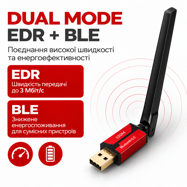 Bluetooth-адаптер USB с антенной блютуз адаптер для ПК ноутбука модуль Bluetooth 6.0 EDR BLE Dual Mode внешняя антенна Bluetooth ресивер приёмник для наушников колонки блютус модуль для ПК Windows 7 8.1 10 11 - Фото 3 Bluetooth-адаптер USB с антенной блютуз адаптер для ПК ноутбука модуль Bluetooth 6.0 EDR BLE Dual Mode внешняя антенна Bluetooth ресивер приёмник для наушников колонки блютус модуль для ПК Windows 7 8.1 10 11 - изображение 3