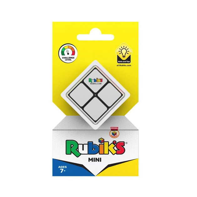 Головоломка Rubik's Кубик 2х2 Міні - механічна, кольорові вставки, для дітей від 7 років - Фото 4 Головоломка Rubik's Кубик 2х2 Міні - механічна, кольорові вставки, для дітей від 7 років - зображення 4