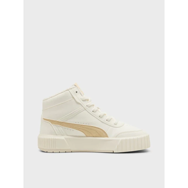 Кросівки жіночі Puma Carina Mia Mid WTR 40358402 40, бежевий - Фото 5 Кросівки жіночі Puma Carina Mia Mid WTR 40358402 40, бежевий - зображення 5