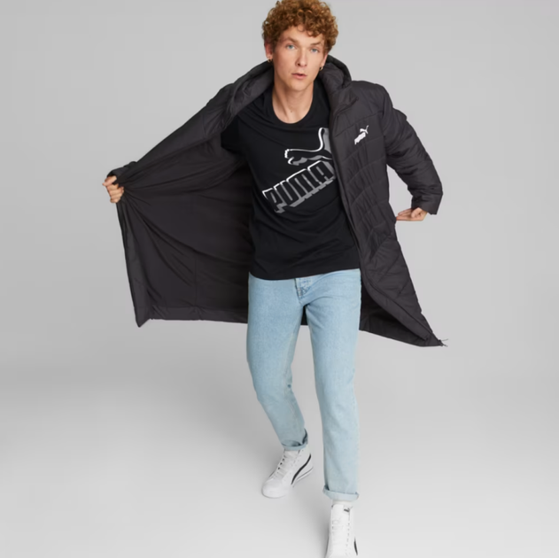 Пальто PUMA Essentials+ Padded Coat Men 65726803 xxl, чорний - Фото 4 Пальто PUMA Essentials+ Padded Coat Men 65726803 xxl, чорний - изображение 4