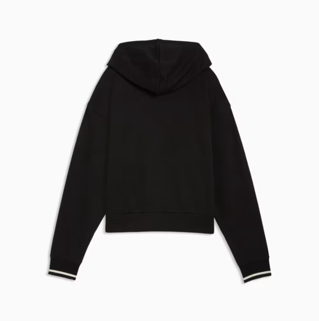 Джемпер PUMA Class Full-Zip Hoodie Women 69187801 m, чорний - изображение 5