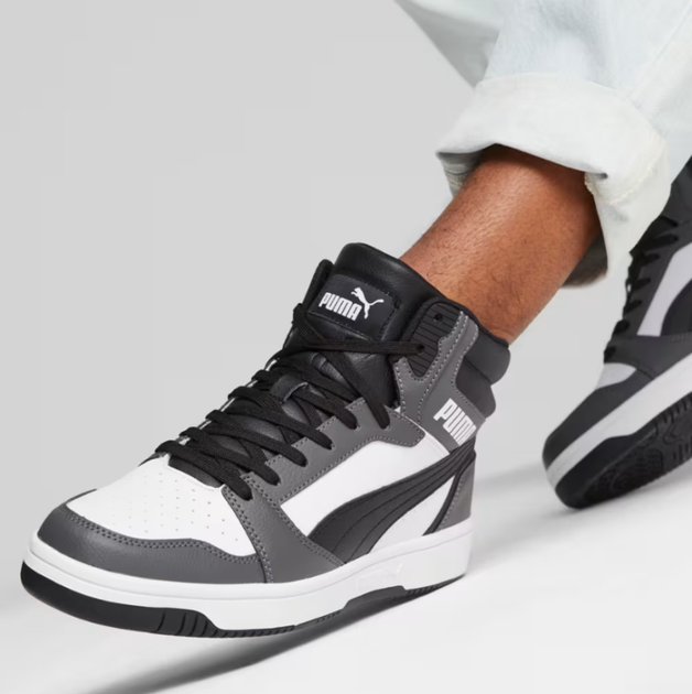 Черевики чоловічі PUMA Rebound Sneakers 39232603 43, сірий/білий - изображение 8