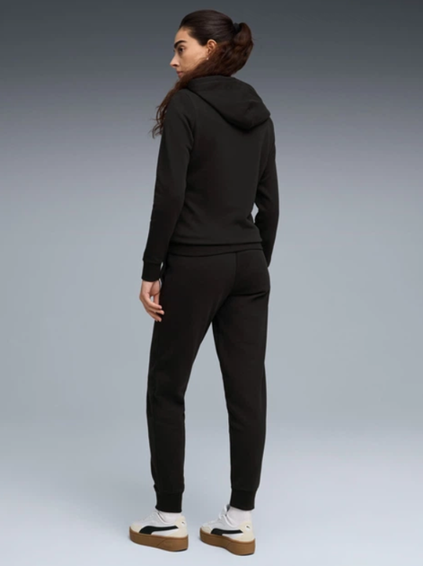 Костюм жіночий Puma Hooded Sweat Suit Tr Cl 69190201 xs, чорний - Фото 3 Костюм жіночий Puma Hooded Sweat Suit Tr Cl 69190201 xs, чорний - изображение 3