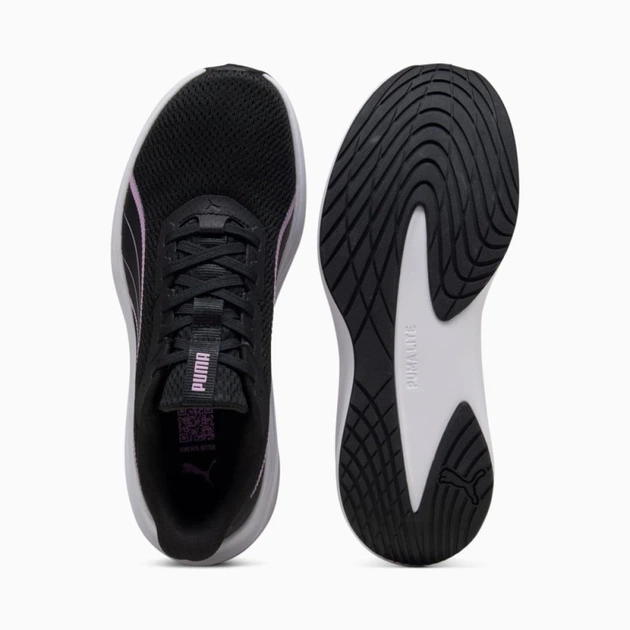 Кросівки жіночі PUMA Dasher Lite Running Shoes Unisex 31258618 41, чорний/білий - Фото 4 Кросівки жіночі PUMA Dasher Lite Running Shoes Unisex 31258618 41, чорний/білий - зображення 4