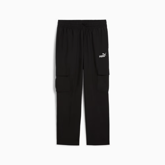 Брюки чоловічі PUMA Essentials No. 1 Logo Woven Cargo Pants Men 68266301 l, чорний - Фото 4 Брюки чоловічі PUMA Essentials No. 1 Logo Woven Cargo Pants Men 68266301 l, чорний - изображение 4