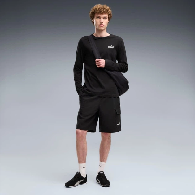 Шорти чоловічі PUMA Essentials No.1 Logo Woven Cargo 9" Shorts Men 68266401 s, чорний - Фото 1 Шорти чоловічі PUMA Essentials No.1 Logo Woven Cargo 9" Shorts Men 68266401 s, чорний - изображение 1