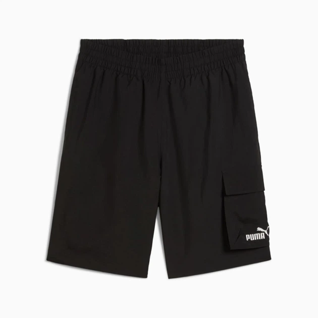 Шорти чоловічі PUMA Essentials No.1 Logo Woven Cargo 9" Shorts Men 68266401 s, чорний - Фото 4 Шорти чоловічі PUMA Essentials No.1 Logo Woven Cargo 9" Shorts Men 68266401 s, чорний - изображение 4