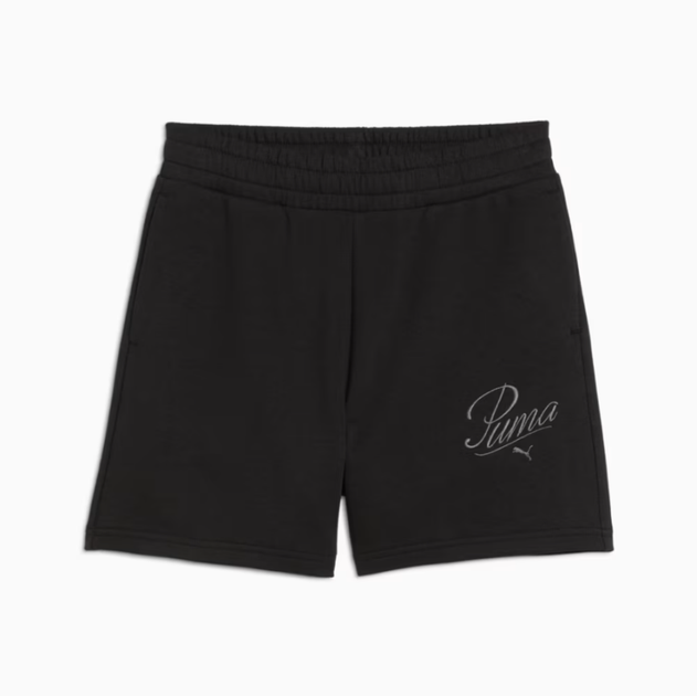 Шорти жіночі PUMA ESS SCRIPT 5" High-Waist Shorts Women 68498401 xl, чорний - изображение 4