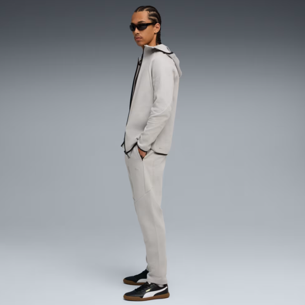 Брюки чоловічі PUMA Evostripe Pants Men 68823463 l, світло-сірий - изображение 3
