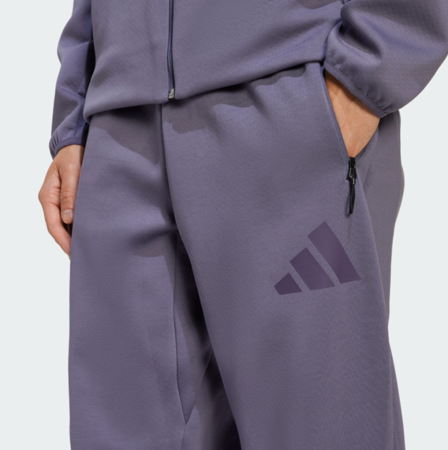 Брюки Спортивні New adidas Z.N.E. JW4727 s, фіолетовий - Фото 6 Брюки Спортивні New adidas Z.N.E. JW4727 s, фіолетовий - зображення 6