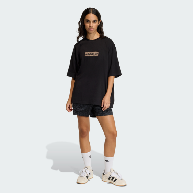 Шорти жіночі ADIDAS AOP ADI-BREAK KD2837 m, чорний/білий - изображение 3