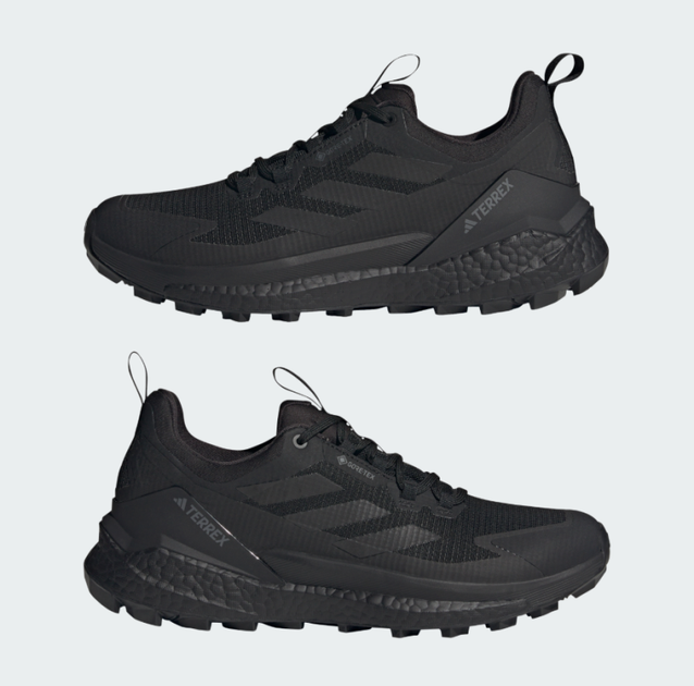 Кросівки для хайкінгу ADIDAS Terrex Free Hiker 2.0 Low Gore-Tex IH0672 42 2/3, чорний - зображення 8