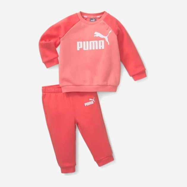 Костюм для дівчаток Puma Minicats Ess Raglan Jogger 84614335 92, помаранчевий - Фото 1 Костюм для дівчаток Puma Minicats Ess Raglan Jogger 84614335 92, помаранчевий - изображение 1