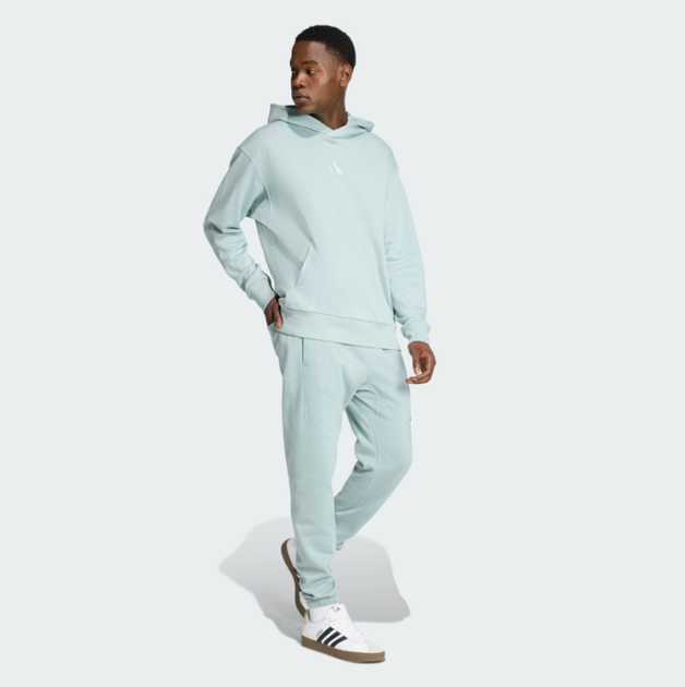 Худі ADIDAS ALL SZN French Terry KC3196 xl, бірюзовий - Фото 3 Худі ADIDAS ALL SZN French Terry KC3196 xl, бірюзовий - изображение 3
