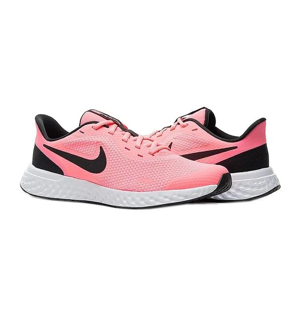 Кросівки жіночі Nike Revolution 5 Gs 35.5 Рожевий BQ5671-602 - Фото 2 Кросівки жіночі Nike Revolution 5 Gs 35.5 Рожевий BQ5671-602 - зображення 2