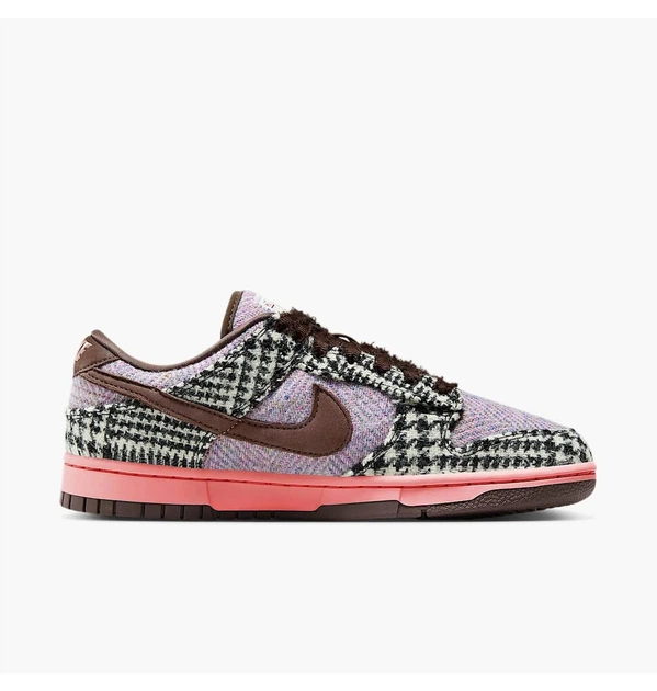 Кроссовки унисекс Nike Dunk Low Х Harris Tweed 35.5 Комбинированный HQ5036-902 - Фото 2 Кроссовки унисекс Nike Dunk Low Х Harris Tweed 35.5 Комбинированный HQ5036-902 - изображение 2