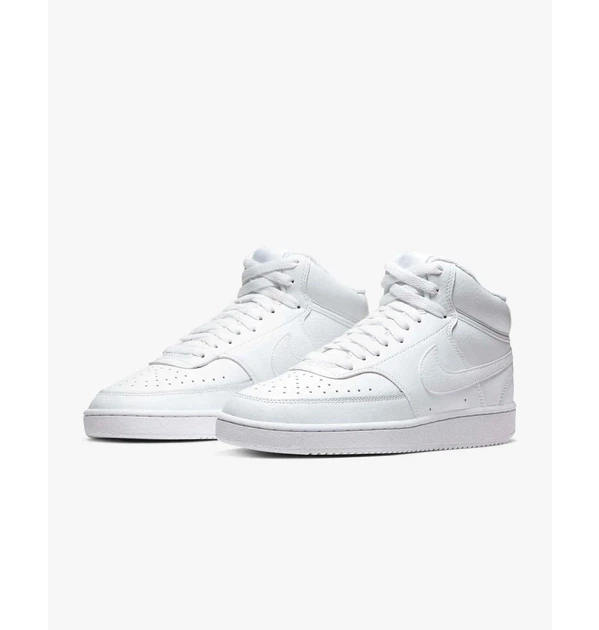 Кросівки жіночі Nike Wmns Court Vision Mid 36.5 Білий CD5436-100 - Фото 4 Кросівки жіночі Nike Wmns Court Vision Mid 36.5 Білий CD5436-100 - зображення 4