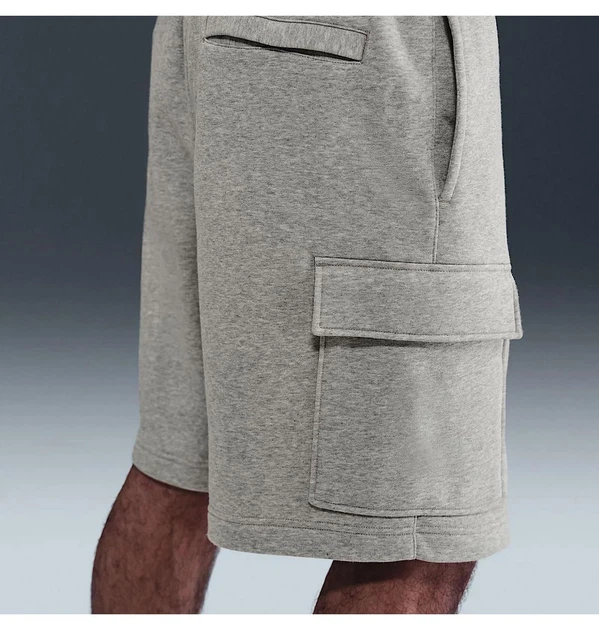Шорты мужские Nike Short Cargo Club XL Сірий FN3525-063 - Фото 3 Шорты мужские Nike Short Cargo Club XL Сірий FN3525-063 - изображение 3