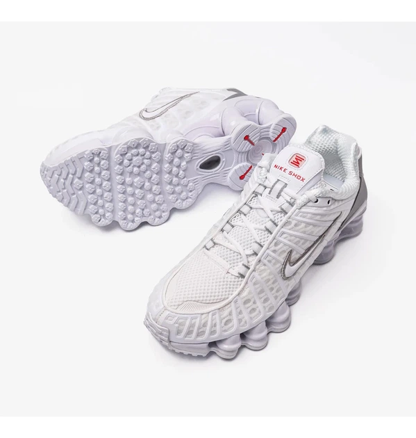 Кросівки жіночі Nike W Shox Tl White 37.5 Білий AR3566-100 - зображення 5