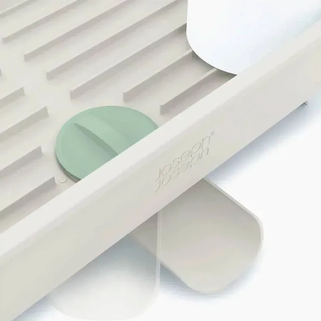 Раздвижная сушка для посуды настольная Joseph Joseph Extend Stone/Green 851652 (01001082) - изображение 8