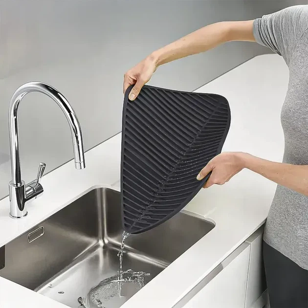 Коврик для сушки посуды Joseph Joseph Flume Large Grey 85089 (01000424) - изображение 7