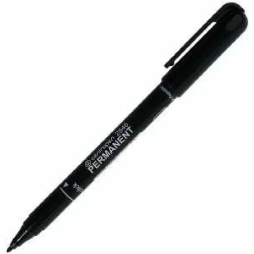 Маркер Centropen чорний перманентний 2846, (10 штук) - изображение 2