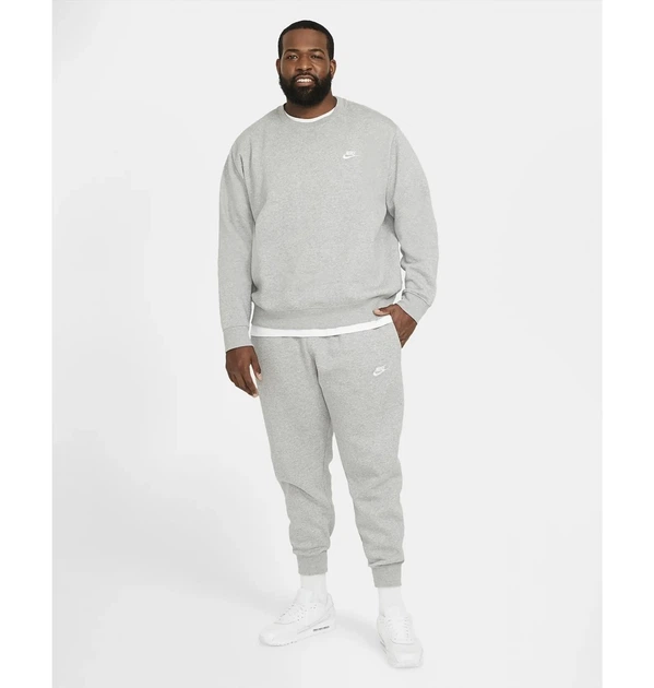 Світшот чоловічий Nike M Nsw Club Crw Bb 2XL Сірий BV2662-063 - зображення 2