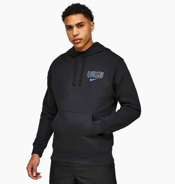 Худи мужское Nike Graphic Overhead Hoodie Black M Черный HQ1198-010 - Фото 1 Худи мужское Nike Graphic Overhead Hoodie Black M Черный HQ1198-010 - изображение 1