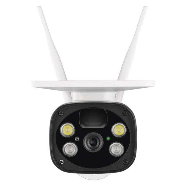 Умная IP-камера Emos H4056 GoSmart внешняя с Wi-Fi, солнечной панелью и аккумулятором, белая - Фото 5 Умная IP-камера Emos H4056 GoSmart внешняя с Wi-Fi, солнечной панелью и аккумулятором, белая - изображение 5