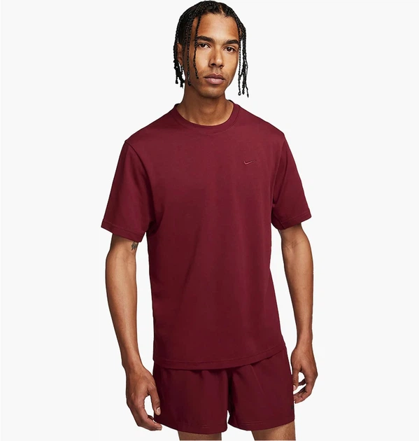 Футболка мужская Nike Dri-Fit Primary Bordo S Бордовый DV9831-619 - Фото 1 Футболка мужская Nike Dri-Fit Primary Bordo S Бордовый DV9831-619 - изображение 1