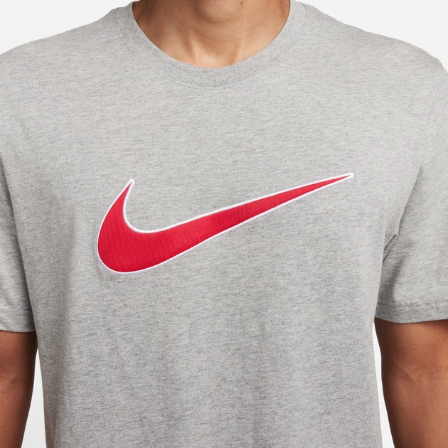 Футболка чоловіча Nike M Nsw Sp Ss Top M Сірий FN0248-064 - Фото 5 Футболка чоловіча Nike M Nsw Sp Ss Top M Сірий FN0248-064 - зображення 5