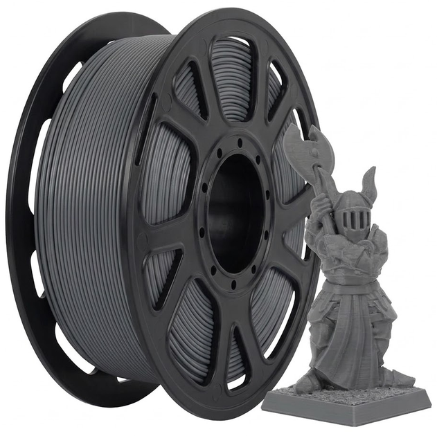 Филамент (пластик для 3D принтера) Kingroon PETG (CoPET) 1,75мм 1 кг Серый - изображение 14