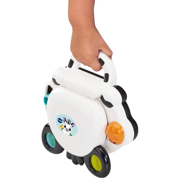 Інтерактивний ноутбук VTech Зебра розвивальний українською зі світлом і музикою - зображення 4