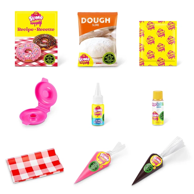 Набор со слаймами Slime Mart Shopping Bag Пончик с формой и посыпкой - Фото 2 Набор со слаймами Slime Mart Shopping Bag Пончик с формой и посыпкой - изображение 2