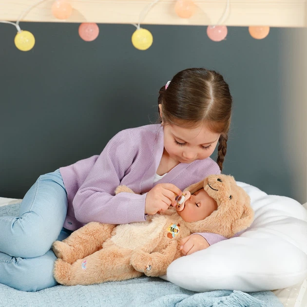 Лялька BABY born Емма у костюмі ведмедика з горщиком і пляшечкою - зображення 10