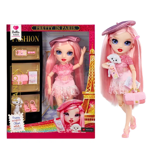 Лялька Rainbow High Краса Парижа Белла 26 см з улюбленцем і аксесуарами - Фото 1 Лялька Rainbow High Краса Парижа Белла 26 см з улюбленцем і аксесуарами - зображення 1