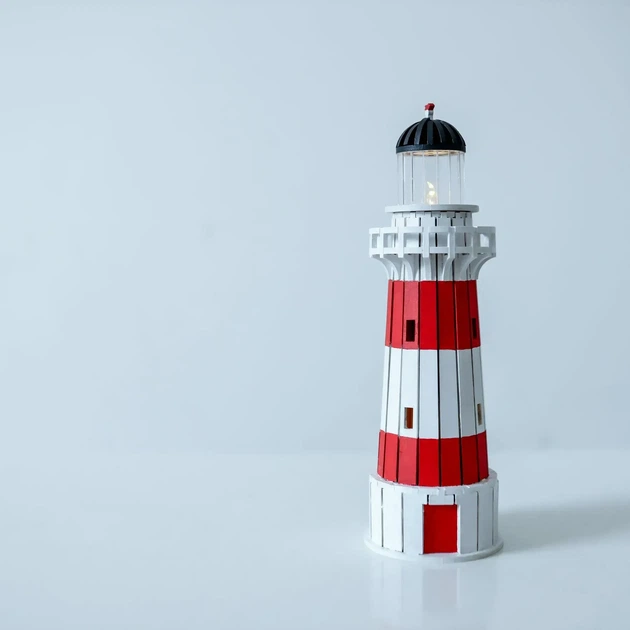 Збірна дерев'яна модель Lighthouse Маяк мису Паллізер Нова Зеландія - Фото 8 Збірна дерев'яна модель Lighthouse Маяк мису Паллізер Нова Зеландія - зображення 8