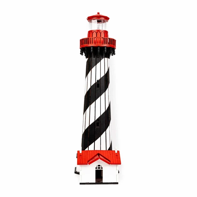 Збірна дерев'яна модель Lighthouse Маяк Сент Огастін Флорида США - зображення 6