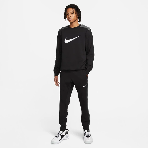 Брюки чоловічі Nike M Nsw Sp Flc Jogger Bb XL Чорний FN0246-010 - Фото 5 Брюки чоловічі Nike M Nsw Sp Flc Jogger Bb XL Чорний FN0246-010 - зображення 5