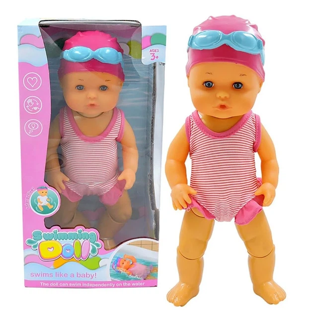 Плаваюча лялька Swimming Doll SV Toys 33 см з шарнірними ніжками - Фото 1 Плаваюча лялька Swimming Doll SV Toys 33 см з шарнірними ніжками - зображення 1