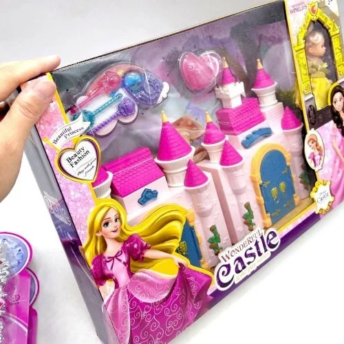 Ігровий набір Замок принцеси YG Toys з підсвіткою лялькою від 3 років - Фото 3 Ігровий набір Замок принцеси YG Toys з підсвіткою лялькою від 3 років - зображення 3