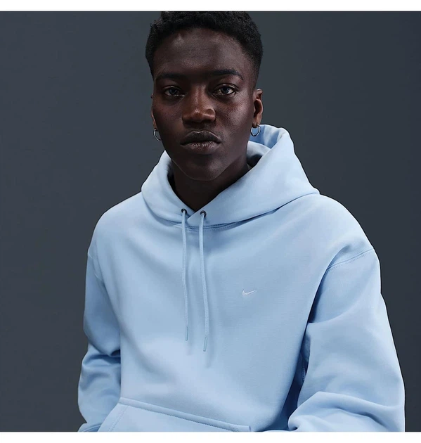 Худі чоловіче Nike Solo Swoosh Light Blue XL Блакитний HV1082-441 - зображення 4