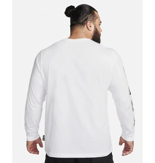 Лонгслив мужской Nike Big Swoosh Long Sleeve 2XL Белый FJ1119-100 - Фото 5 Лонгслив мужской Nike Big Swoosh Long Sleeve 2XL Белый FJ1119-100 - изображение 5