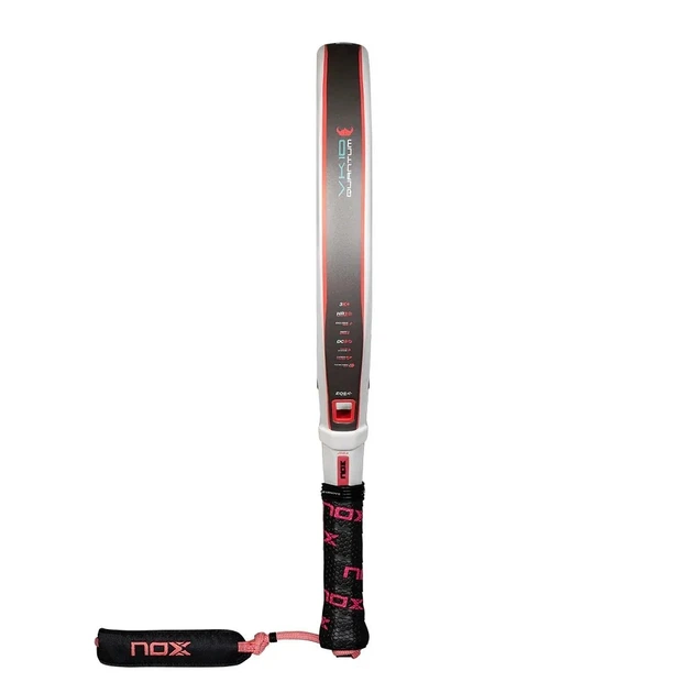 Ракетка для падела Nox VK10 Quantum 3K BY Aranzazu Osoro Racket White/Red (1114-PVK10LUXQ25) - изображение 4
