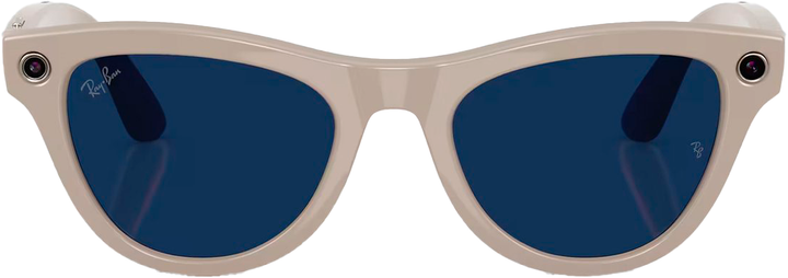 Смарт-очки Ray-Ban Meta Skyler Gen 2 Shiny Chalky Gray/Transitions Sapphire S-M (RW4014 6700MF52) - изображение 3