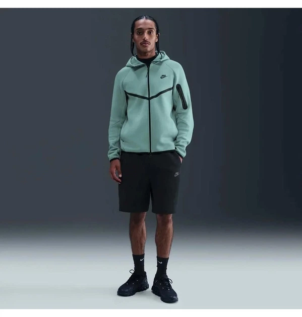 Толстовка мужская Nike Tech Fleece Turquoise S Бирюзовый HV0949-017 - изображение 7
