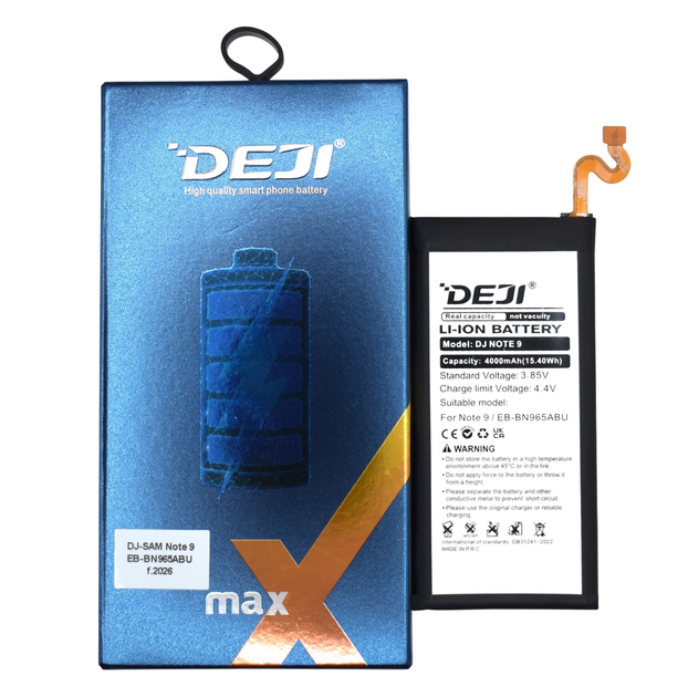 Аккумулятор для Samsung Galaxy Note 9 EB-BN965AB SM-N960 / SM-N960D / SM-N960F / SM-N960N / SM-N9600 4000 mAh Deji Original - Фото 1 Аккумулятор для Samsung Galaxy Note 9 EB-BN965AB SM-N960 / SM-N960D / SM-N960F / SM-N960N / SM-N9600 4000 mAh Deji Original - изображение 1