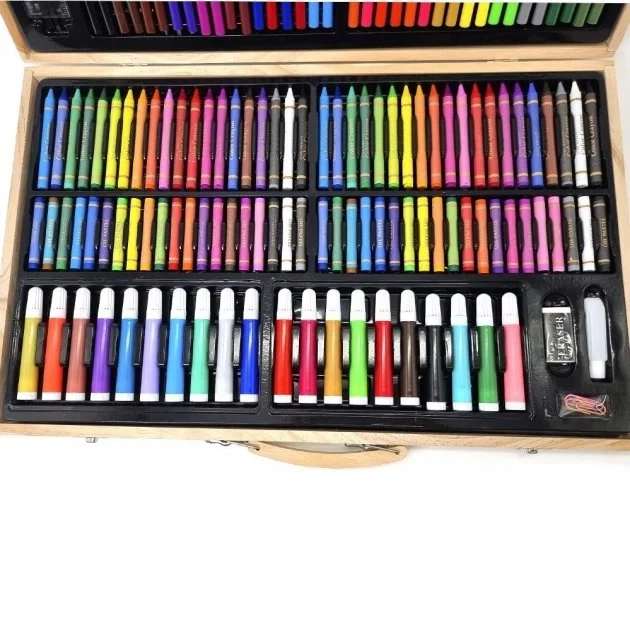 Художественный набор для рисования Digital Art Set Wood, 220 предметов - Фото 4 Художественный набор для рисования Digital Art Set Wood, 220 предметов - изображение 4