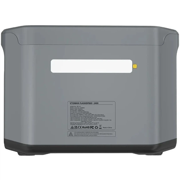 Зарядная станция Vtoman FlashSpeed 2400W - Фото 4 Зарядная станция Vtoman FlashSpeed 2400W - изображение 4