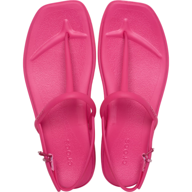 Жіночі сандалі Маямі Crocs Miami Thong Flip Dragonfruit (36-37, малиновий) - зображення 3